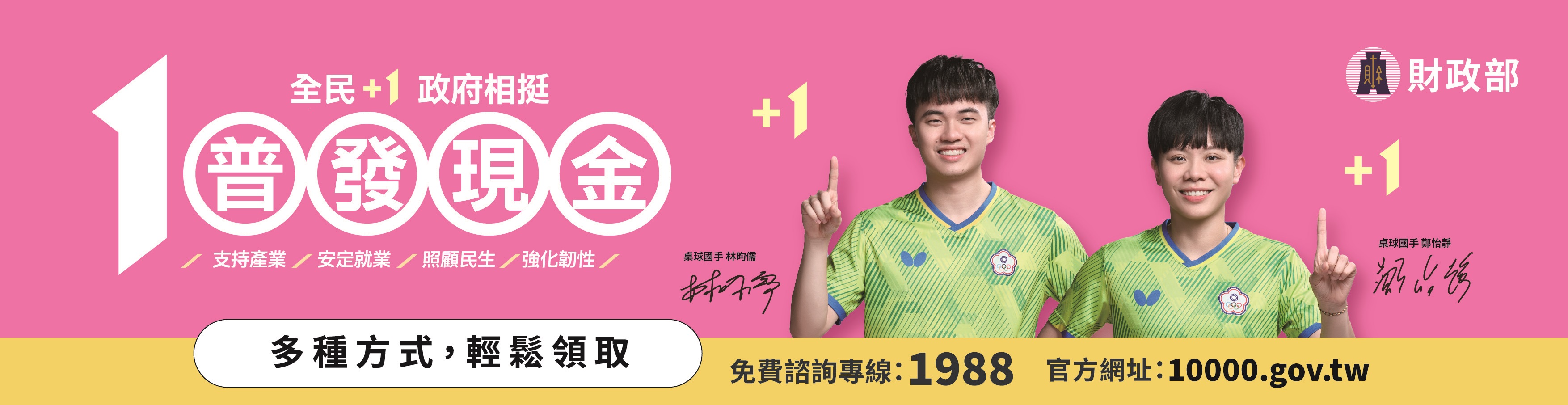 全民+1政府相挺